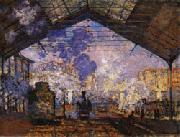 Claude Monet Gare Saint-Lazare China oil painting reproduction